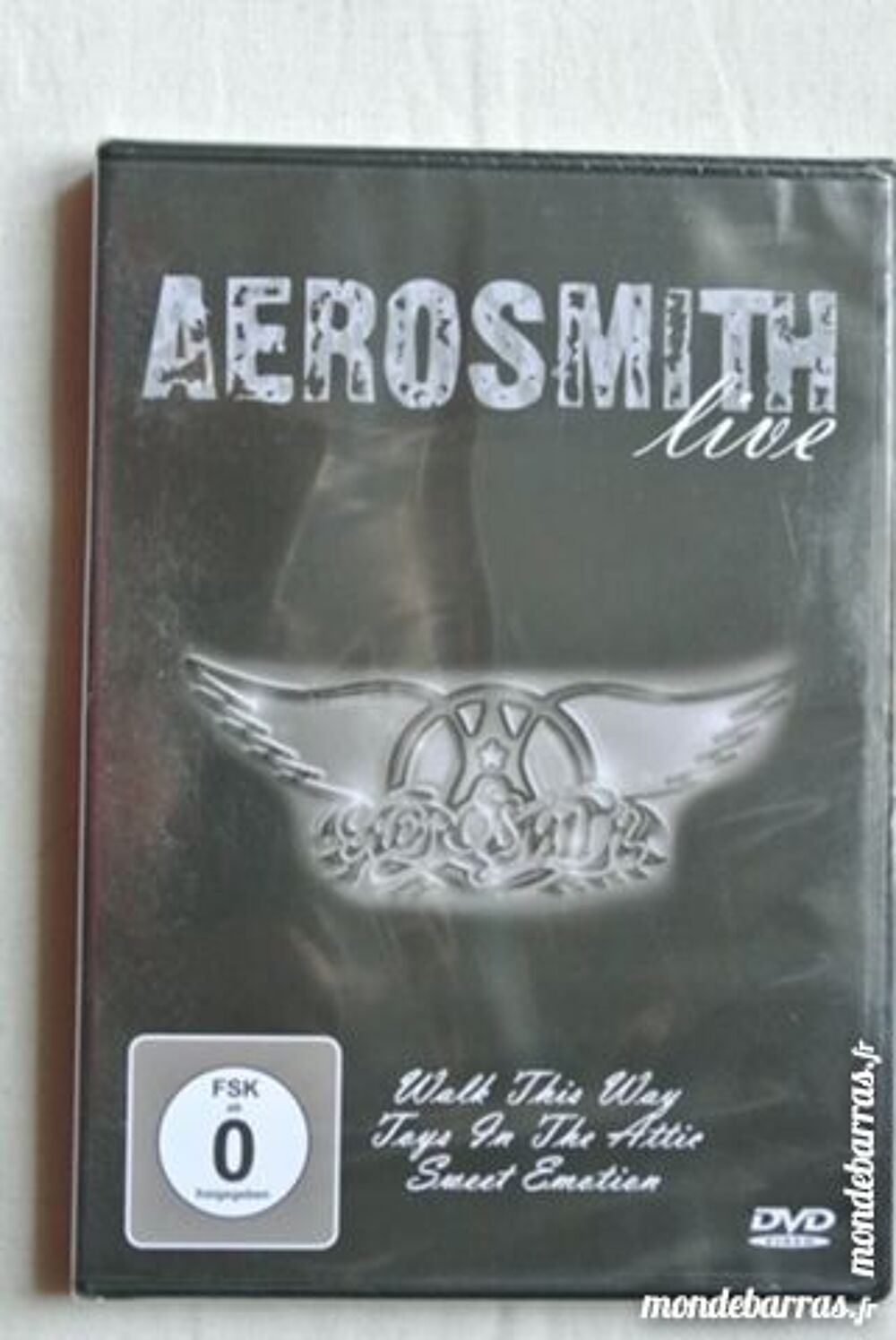 &quot;Aerosmith &quot;&quot;Live&quot;&quot;&quot; DVD et blu-ray
