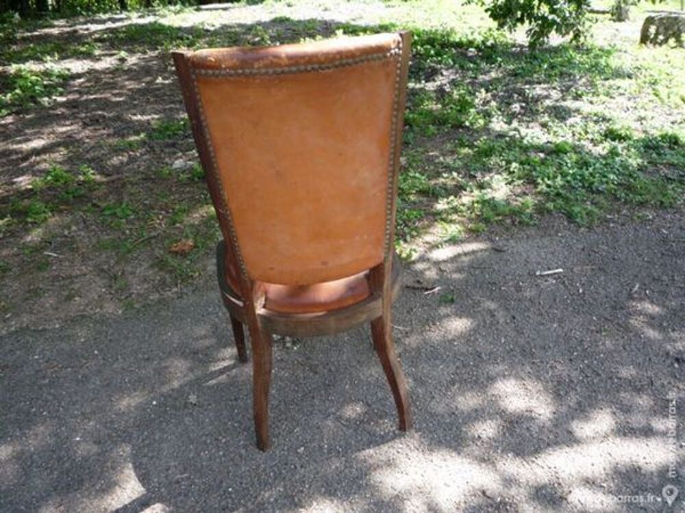 Chaise assise et dossier cuir Meubles
