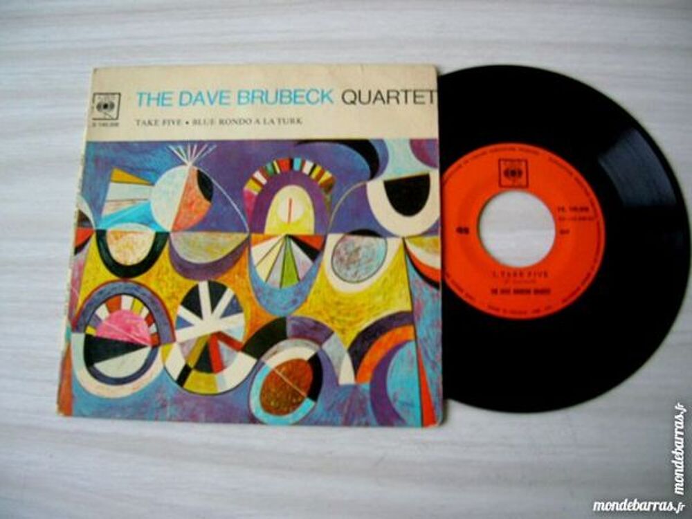 45 TOURS THE DAVE BRUBECK QUARTET Take five CD et vinyles