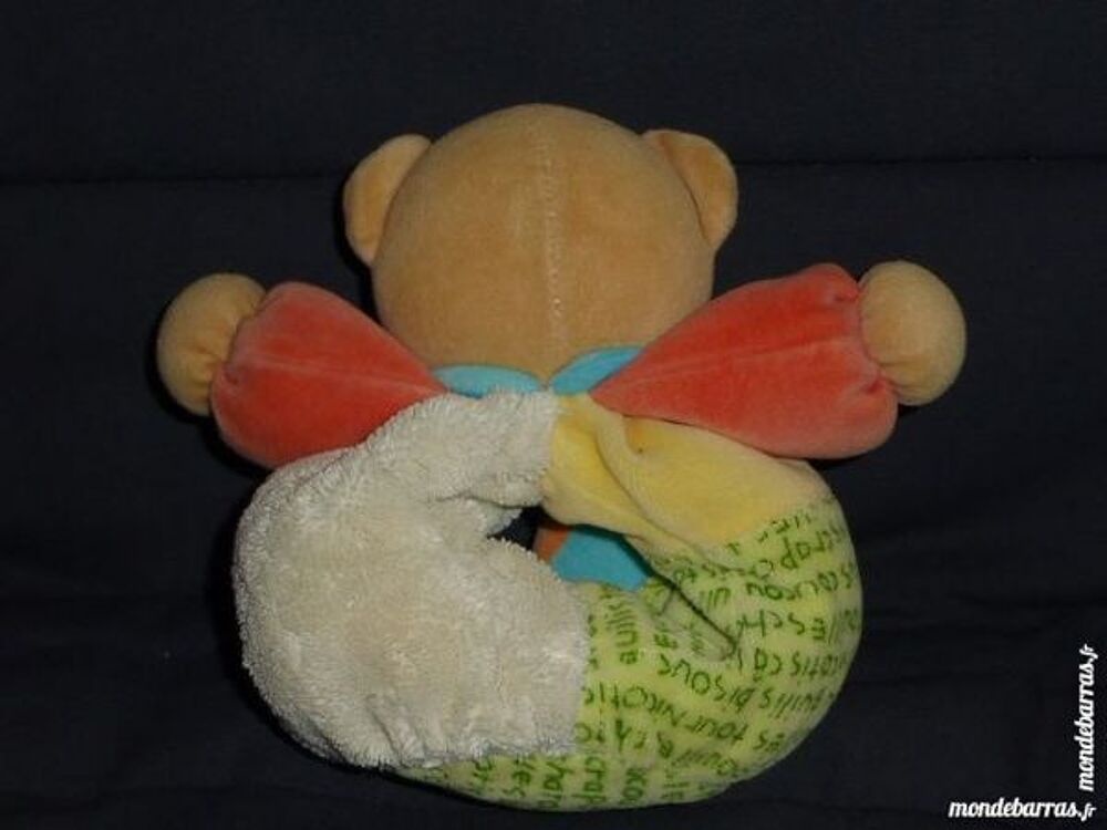 KALOO doudou ours anneau anniversaire crapouilles Puériculture