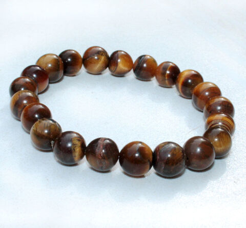 BRACELET PERLES D'OEIL de TIGRE PIERRE NATURELLE 12 Nice (06)