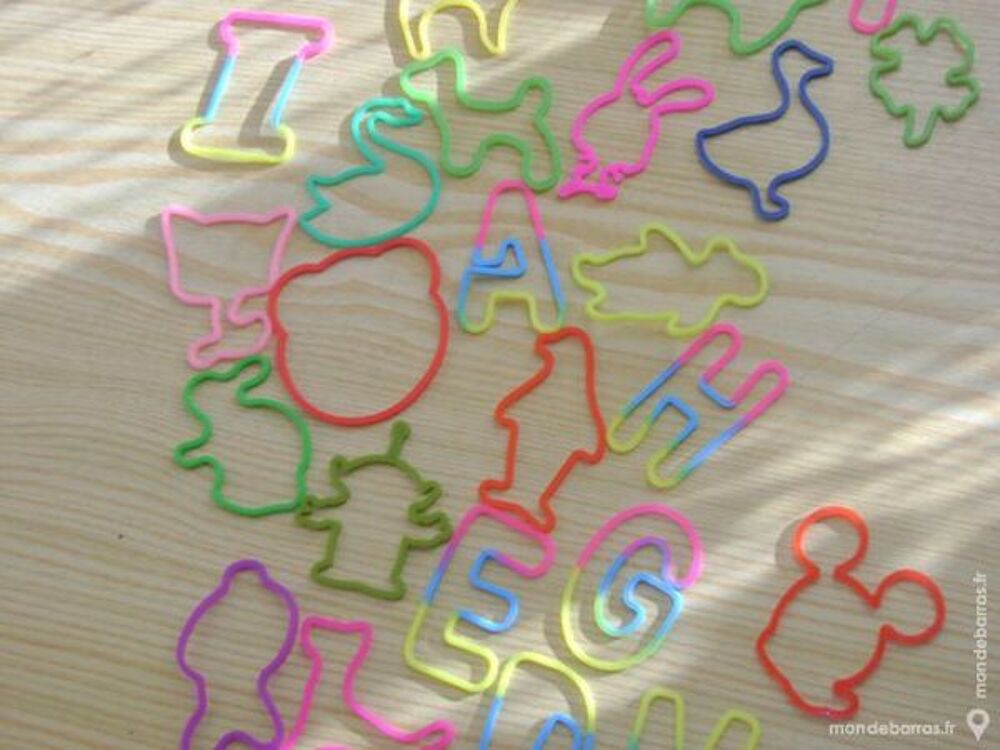 bracelets elastique multicolores Jeux / jouets