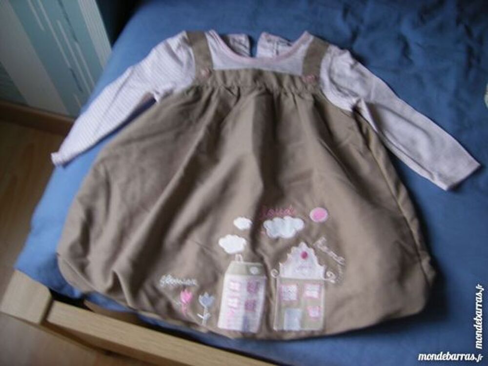 carton 22 v&ecirc;tements 9 mois fille Vêtements enfants