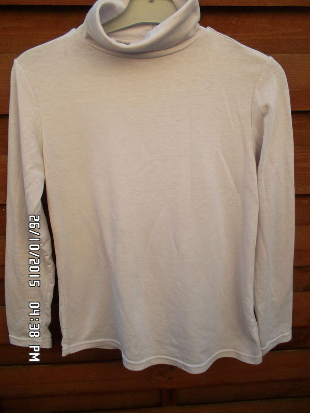 SOUS PULL BLANC*JUSTE 2E*KIKI60230 Vêtements
