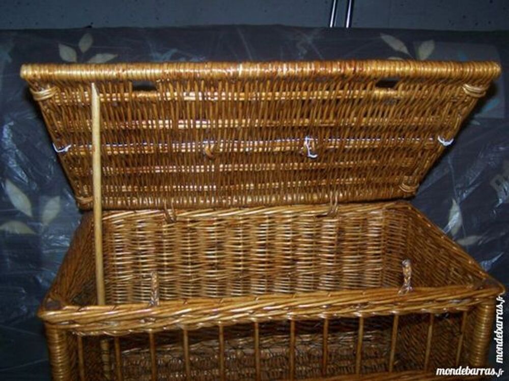 panier en Osier Maroquinerie