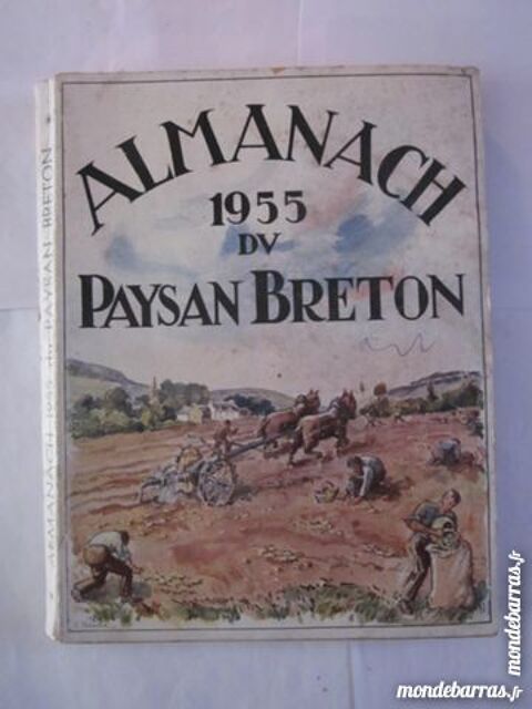 ALMANACH DU PAYSAN BRETON DE 1955 13 Brest (29)