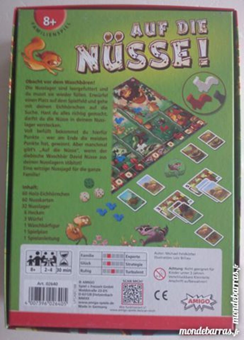 Jeu de Soci&eacute;t&eacute; - Auf die N&uuml;sse ! Jeux / jouets