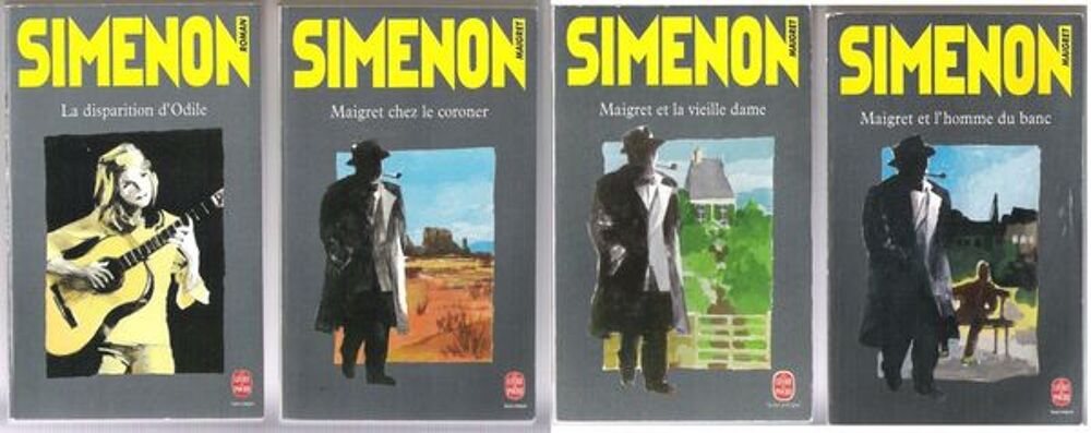 Livres de Georges Simenon Livres et BD
