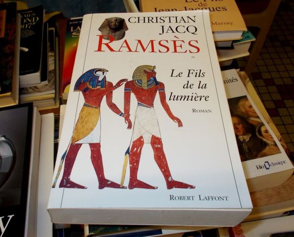 roman rams&egrave;s le fils de la lumi&egrave;re christian jacq Livres et BD