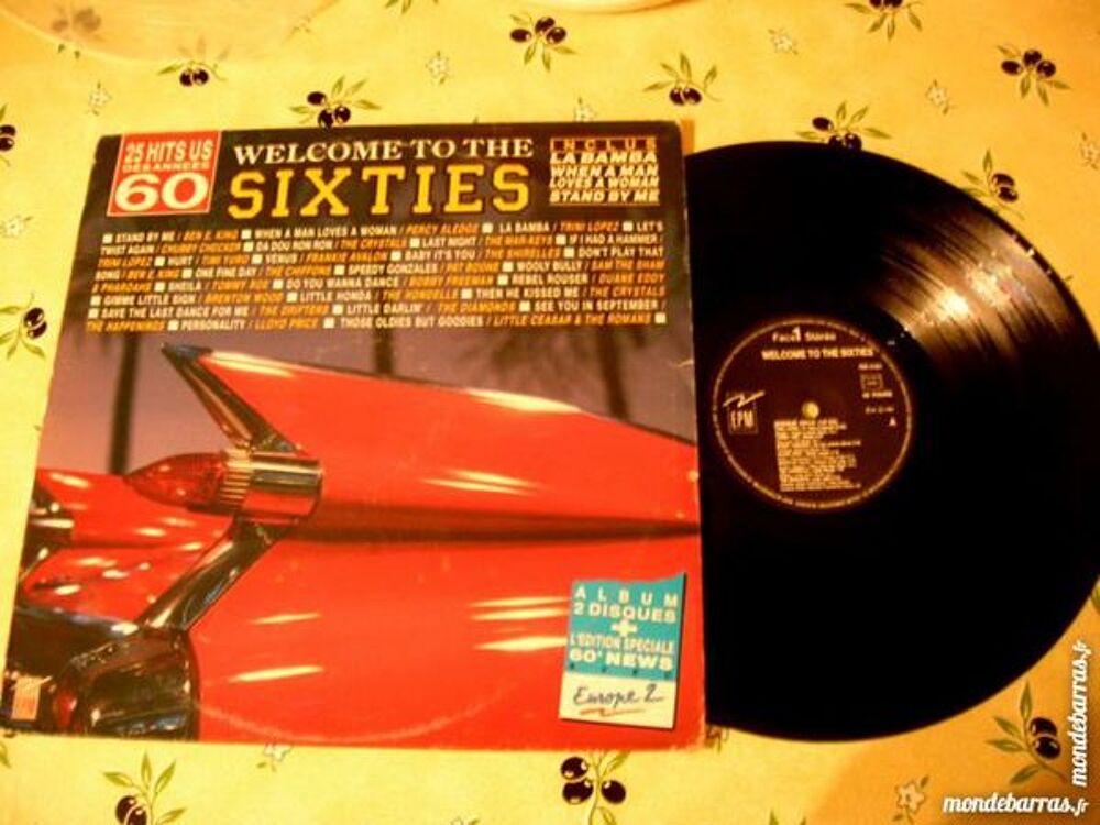 DOUBLE 33 TOURS Welcome to the SIXTIES CD et vinyles