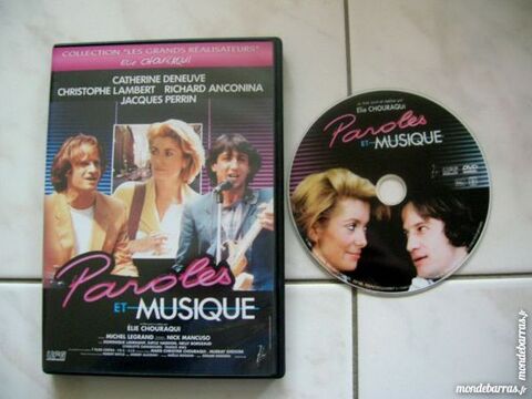 DVD PAROLES ET MUSIQUE - Deneuve/Anconina/Perrin 8 Nantes (44)