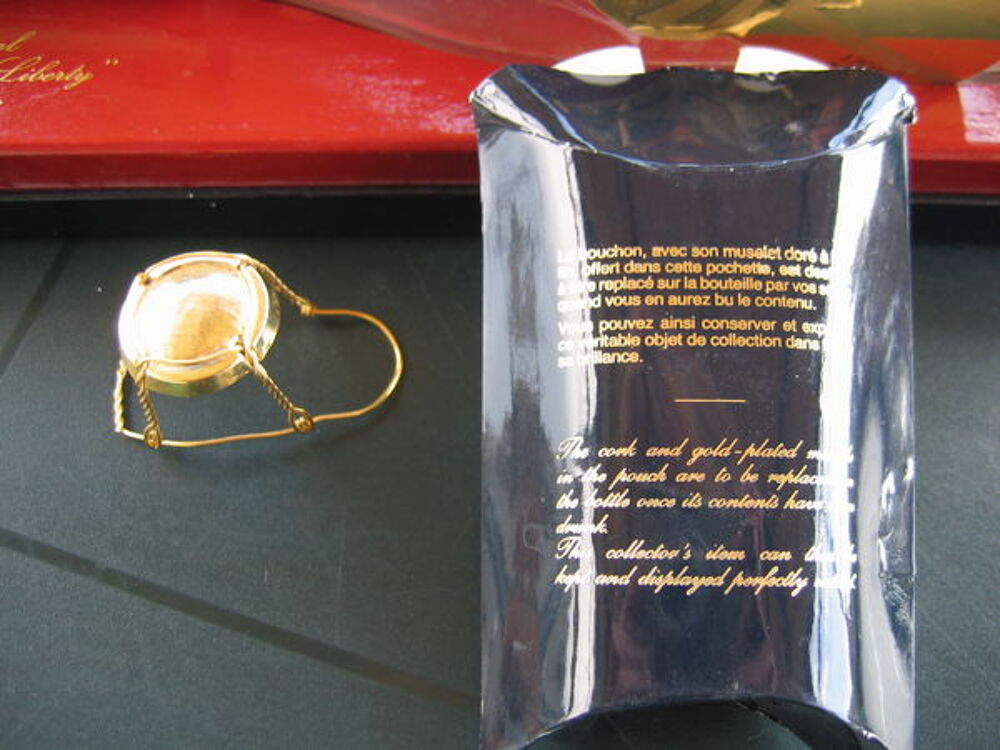 Bouteille collector Champagne "Statue de la Libert&eacute;" 