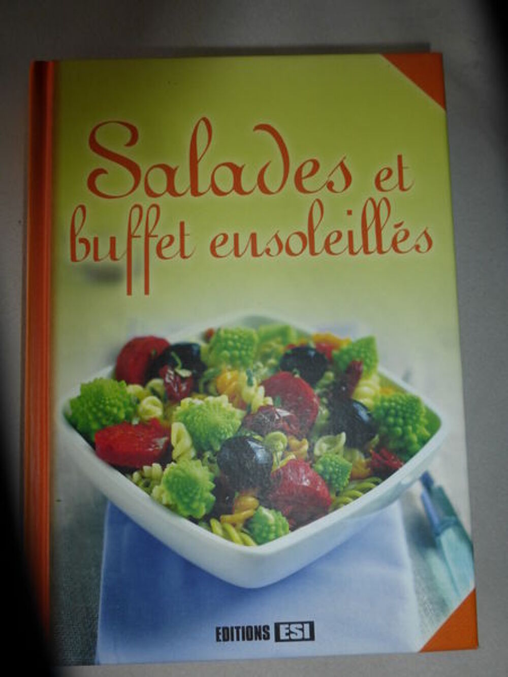LIVRE DE RECETTES SALADES ET BUFFET ENSOLEILLES neuf Livres et BD