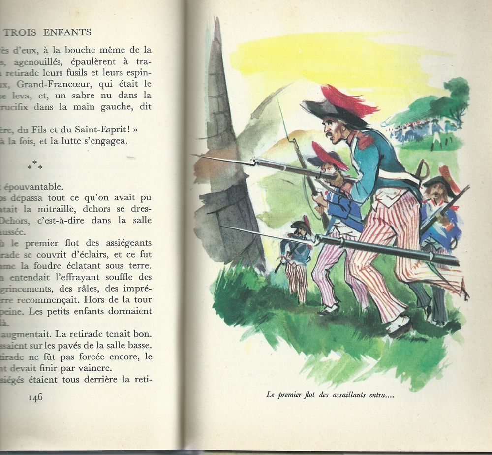 1 livre les trois enfants 1959 Livres et BD
