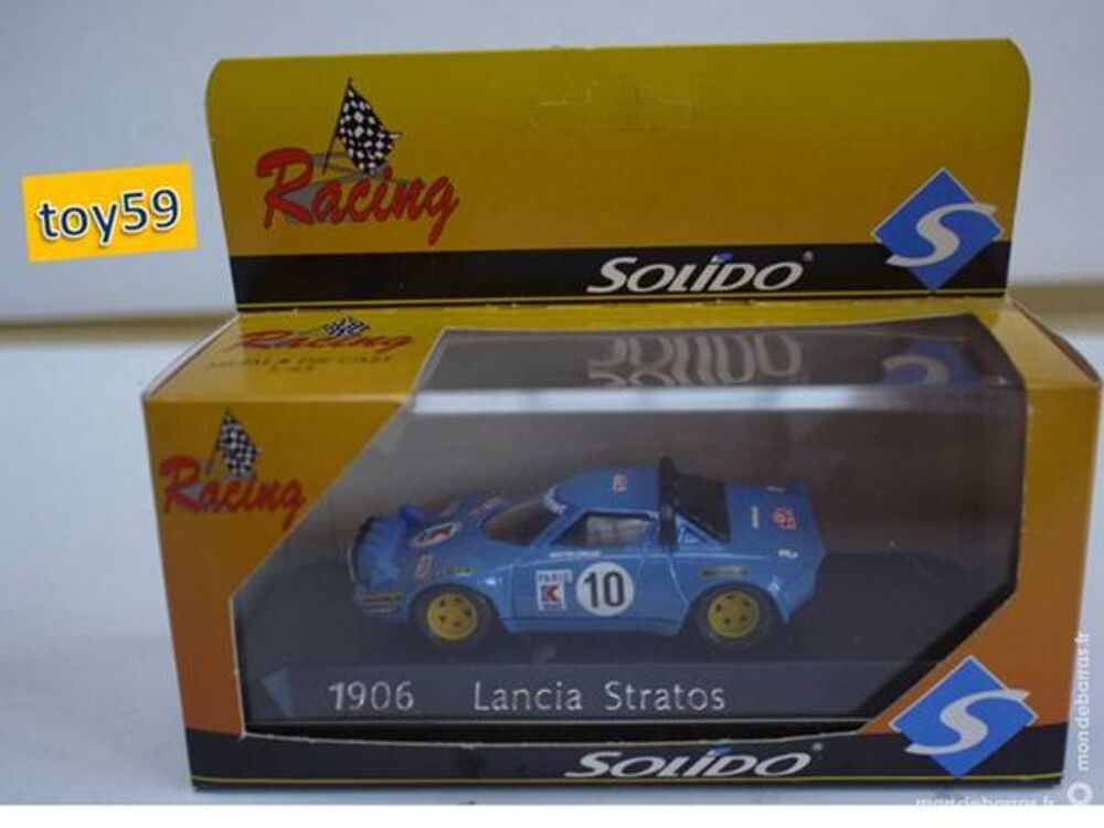 SOLIDO - LANCIA STRATOS 'Rallye Monte Carlo 1978' Jeux / jouets