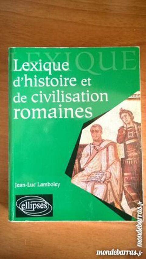 Jean-Luc Lamboley-Lexique d'histoire et de civilis 30 Paris 17 (75)