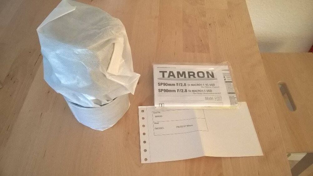 TAMRON SP 90mm F/2.8 Di MACRO 1:1 VC USD (dernier mod&egrave;le)
Photos/Video/TV