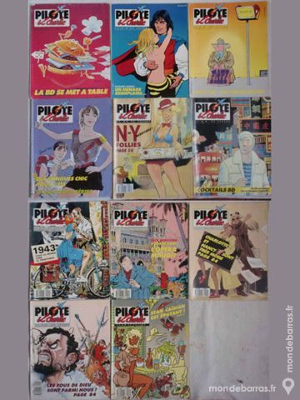 Revue BD Charlie et Pilote et Charlie 