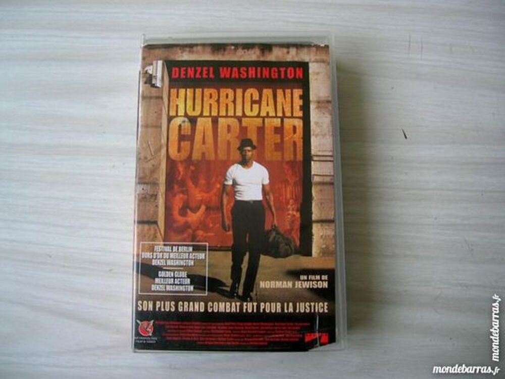 K7 VIDEO HURRICANE CARTER DVD et blu-ray