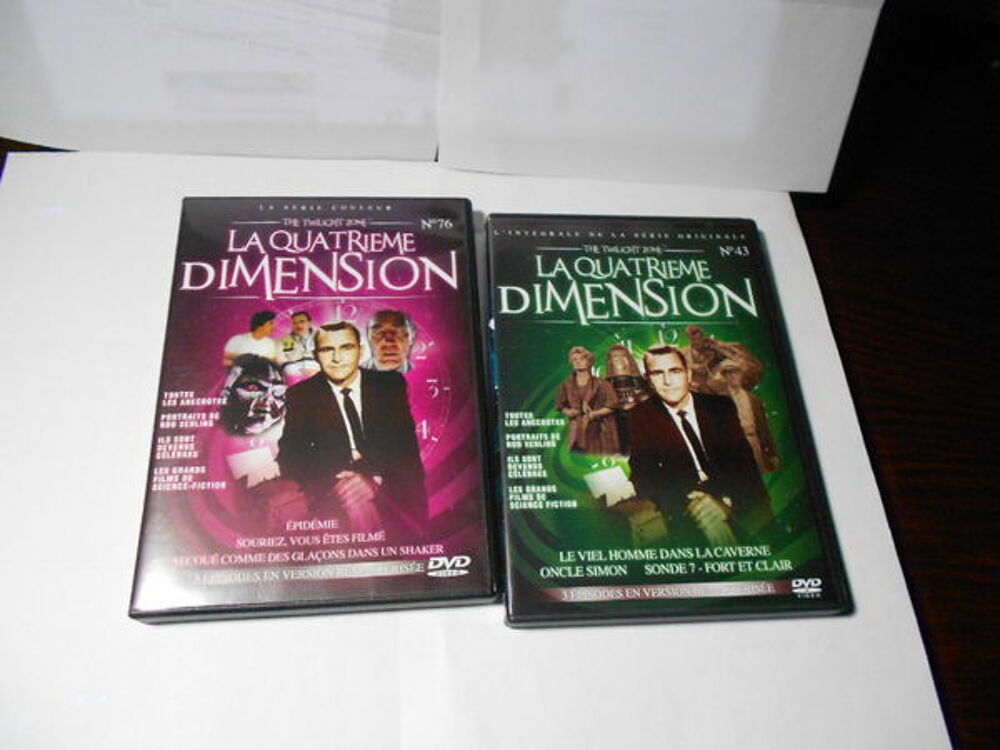 2dvd La QUATRIEME Dimension N&deg;43 ET 76 DVD et blu-ray