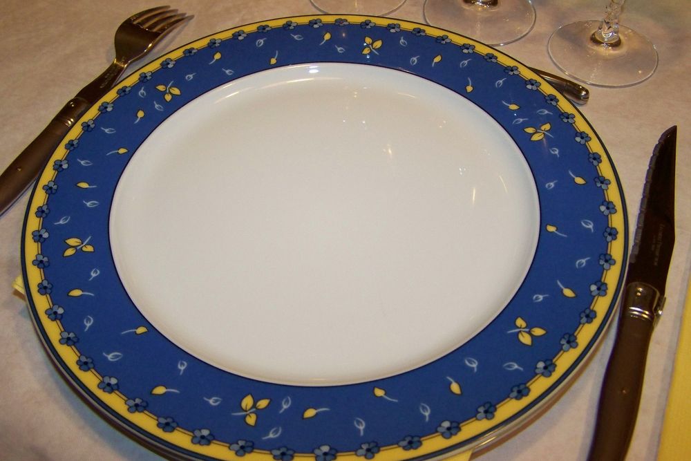 assiettes plates de service de table, NEUVES Décoration