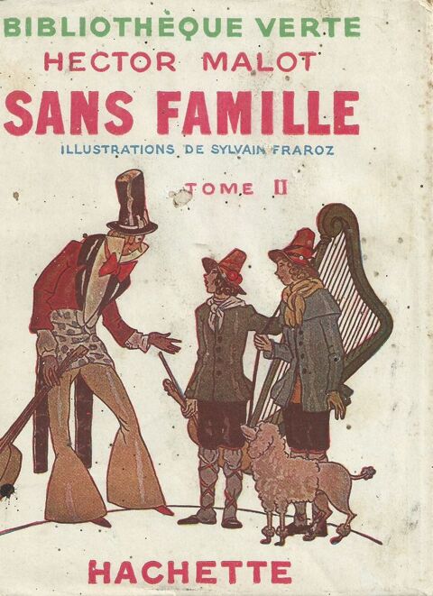 1 livre , Sans famille tome 2 , 1948 6 Tours (37)