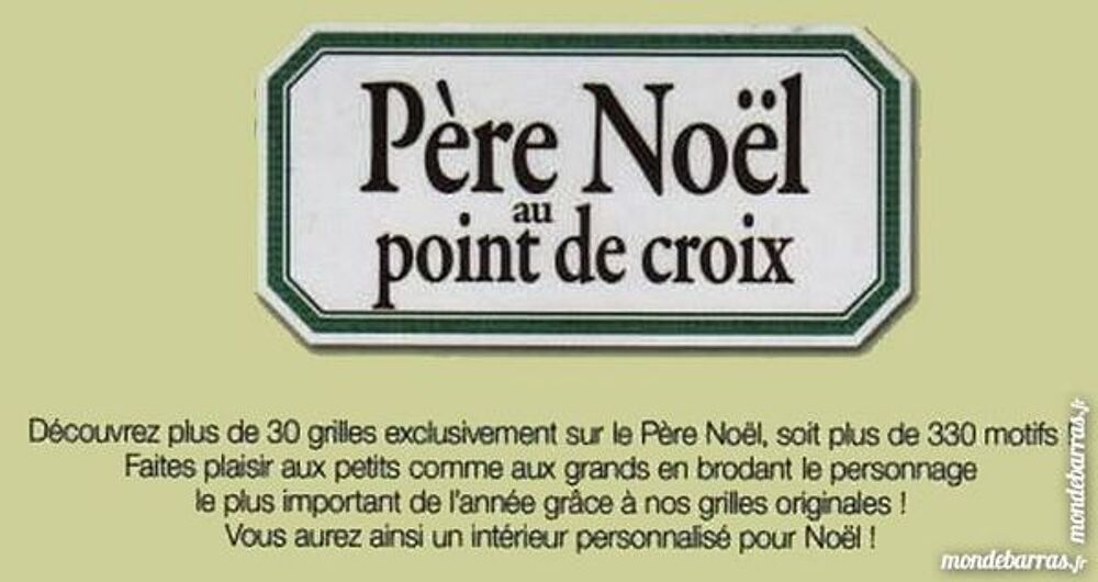 PERE NOEL AU POINT DE CROIX Livres et BD
