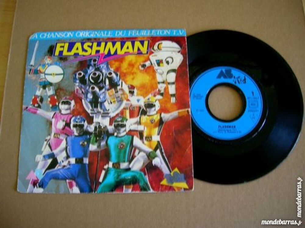 45 TOURS FLASHMAN Chanson du feuilleton TF1 CD et vinyles