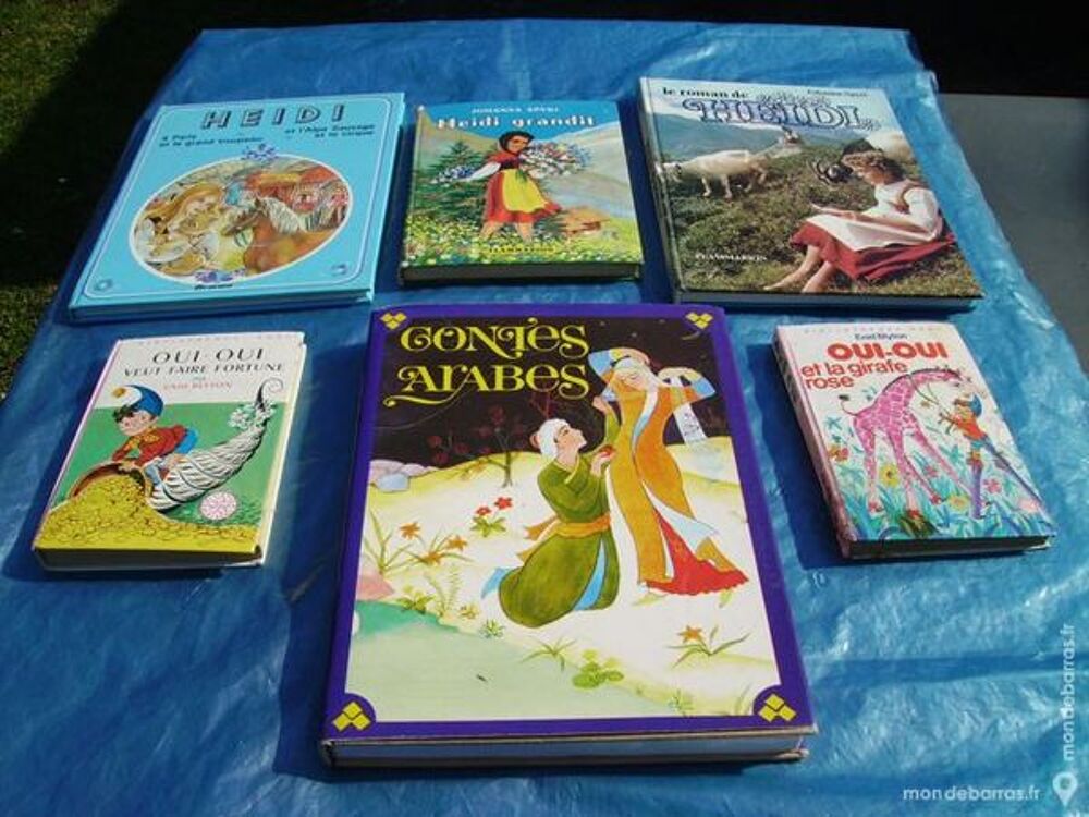 LOT DE 22 LIVRES POUR ENFANTS (143 histoires et c Livres et BD