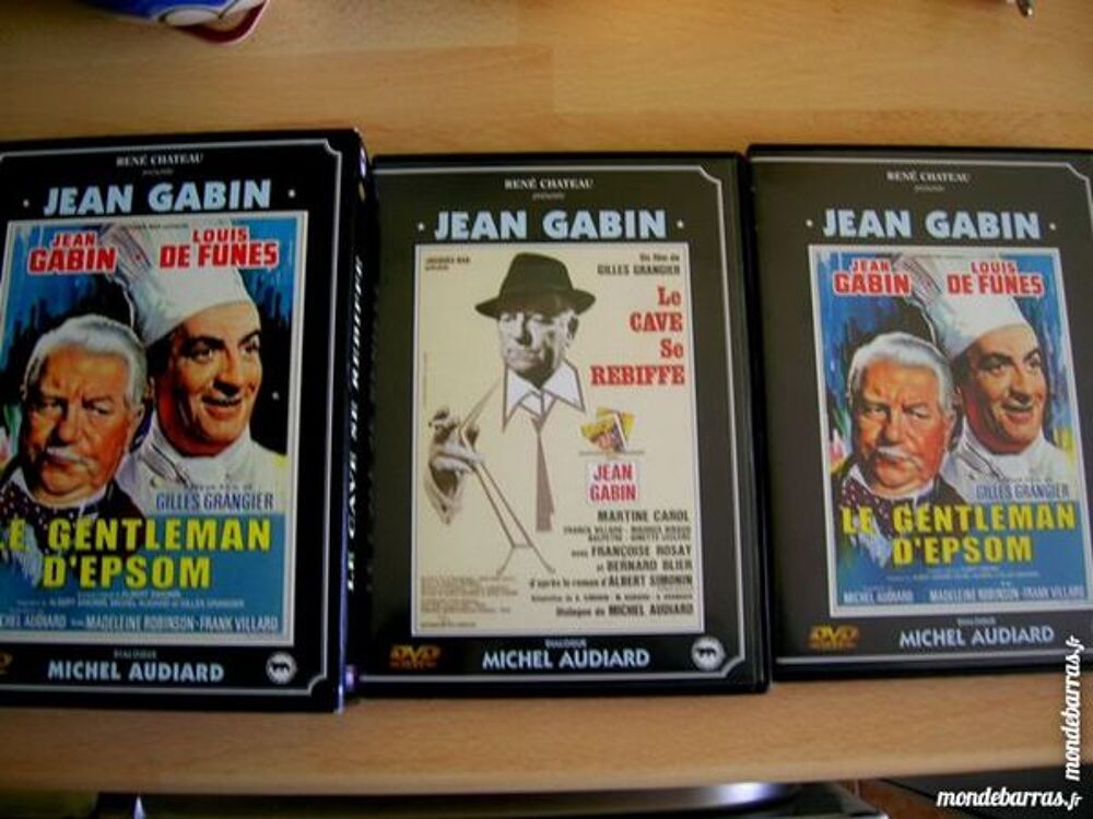 2 DVD LE CAVE SE REBIFFE et LE GENTLEMAN D'EPSOM DVD et blu-ray