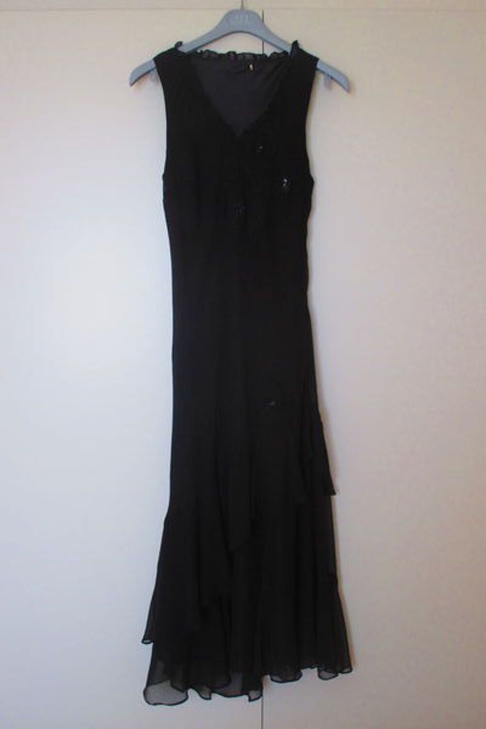 ROBE DE SOIREE NOIRE LONGUE. 5292 Vêtements