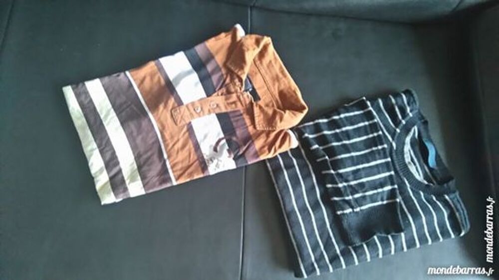 Lot polo et pull homme Vêtements