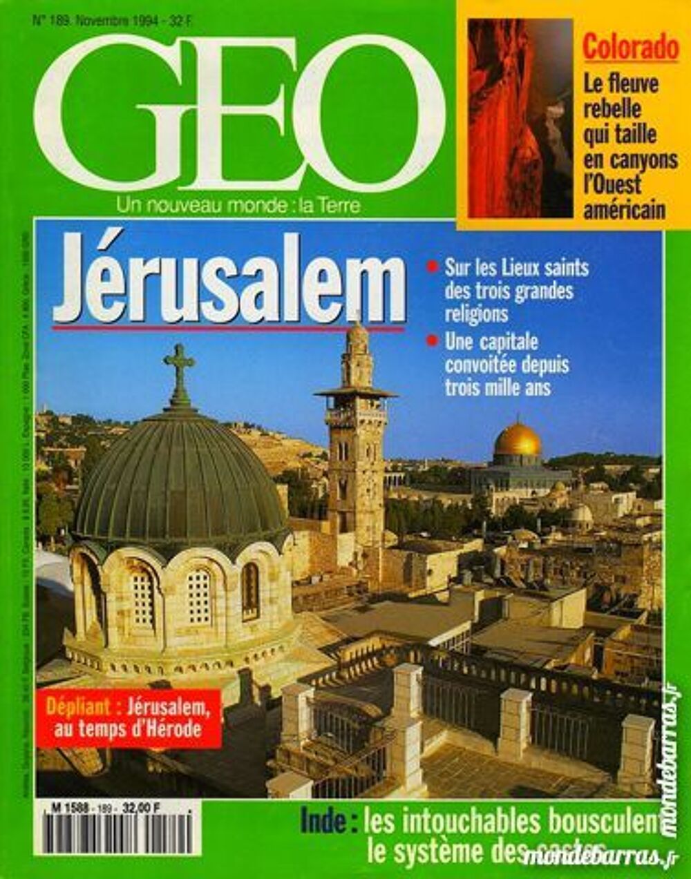 ISRA&Euml;L.PALESTINE.JERUSALEM/ prixportcompris Livres et BD