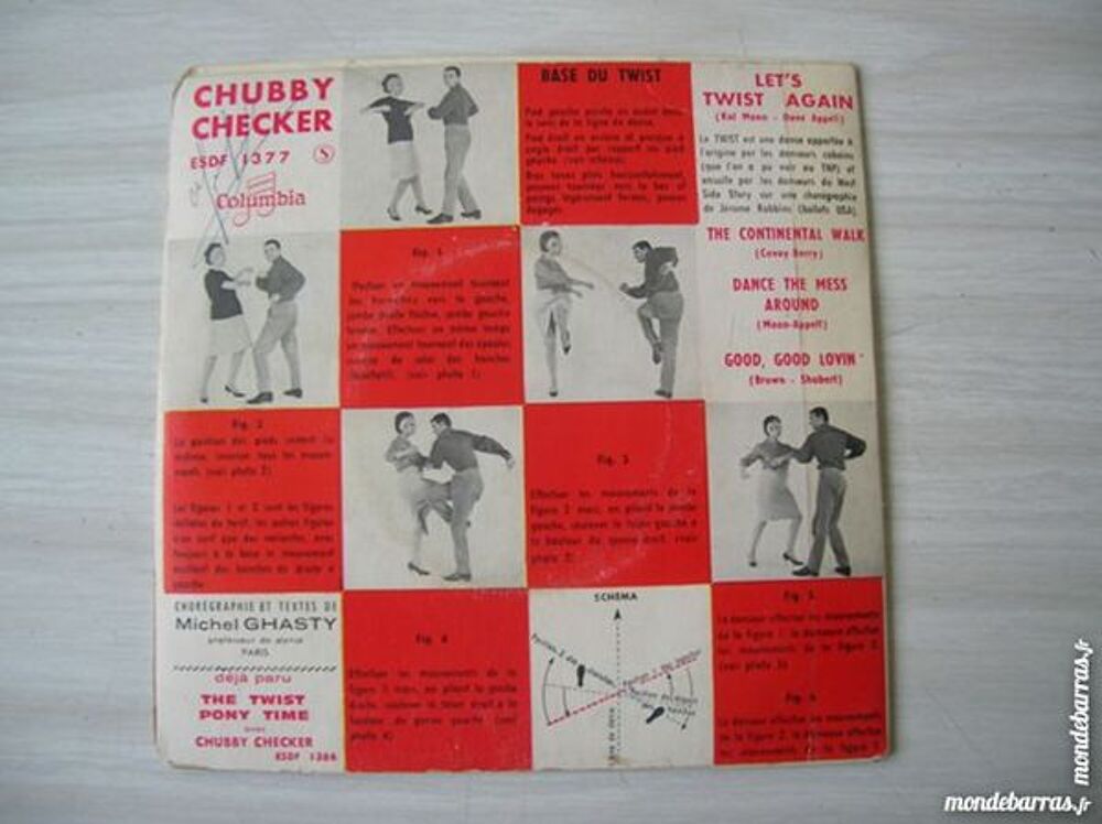 EP CHUBBY CHECKER Let's twist again CD et vinyles