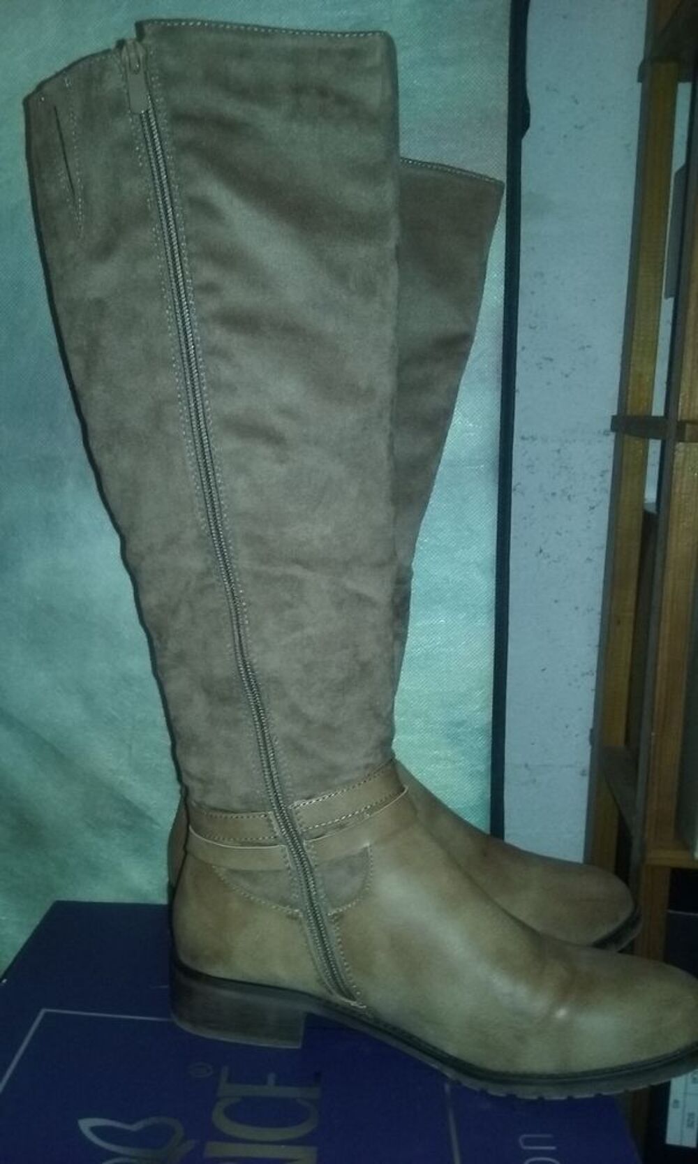 bottes marron Chaussures