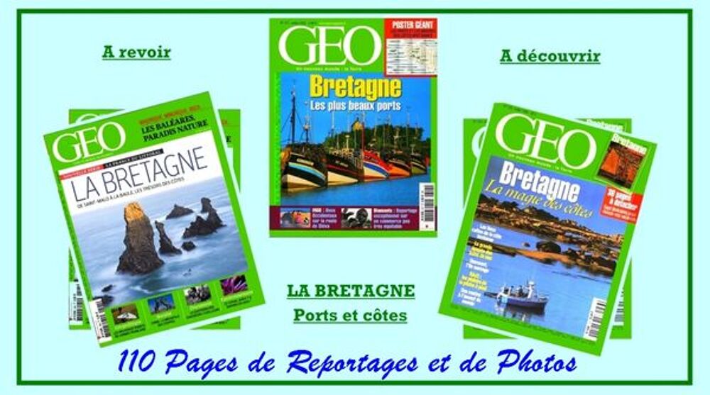 LA BRETAGNE - ports et c&ocirc;tes / prixportcompris Livres et BD
