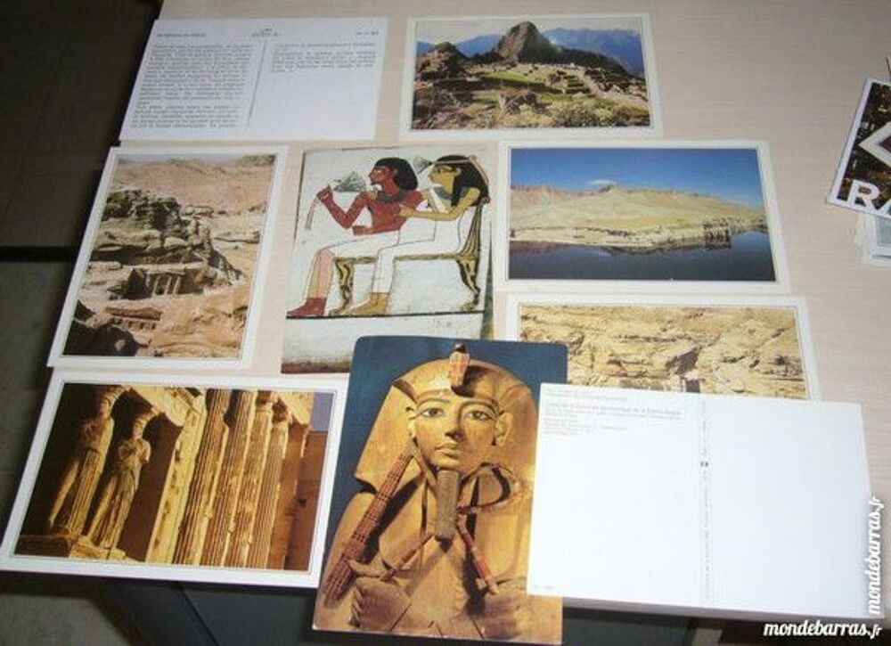 9 cartes postales d'Egypte neuves 