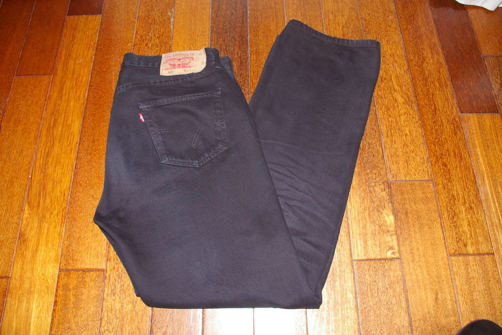  Jean LEVIS 501 black-black 36x34 
Vêtements