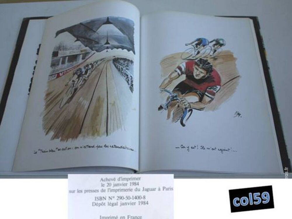 Rare livre SIX JOURS de GRENELLE &agrave; BERCY cyclisme Livres et BD