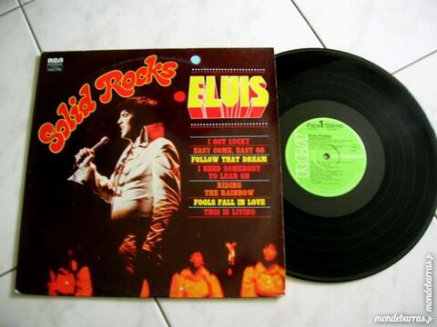33 TOURS ELVIS PRESLEY Solid rocks - 2 LPS NEUFS 20 Nantes (44)