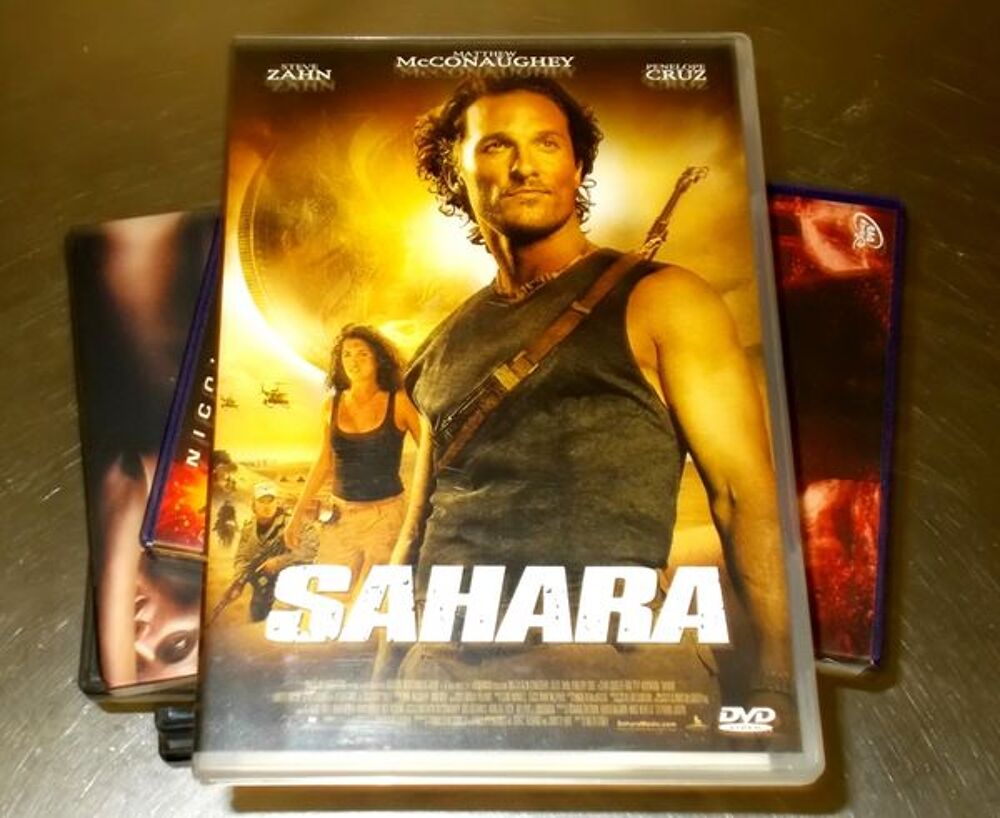dvd sahara penelope cruz matthew mc conaughey DVD et blu-ray