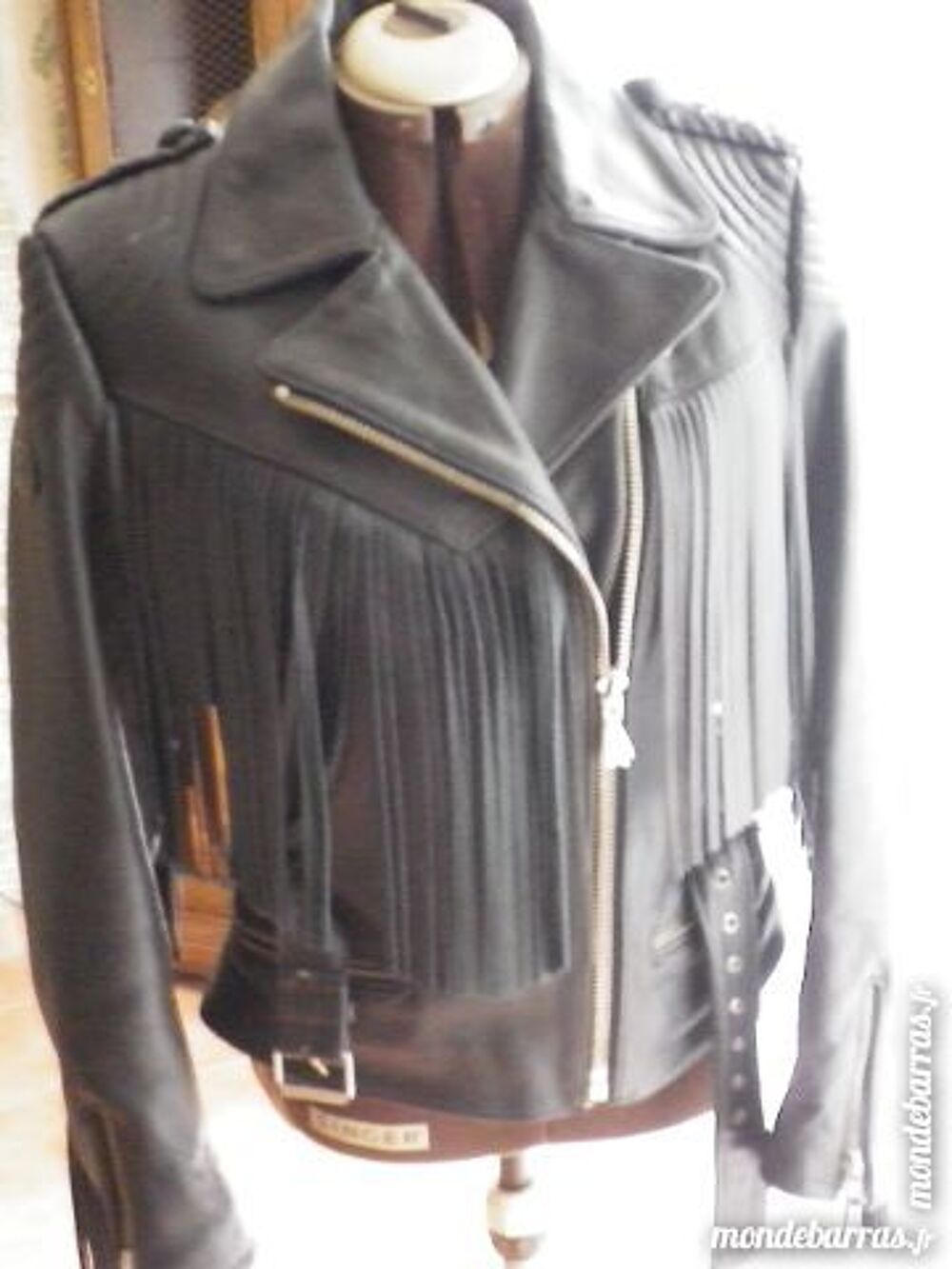 BLOUSON DE MOTO CUIR Vêtements
