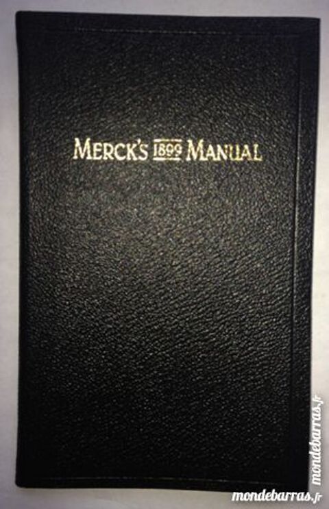 Merck's Manual 1899 3 Illkirch-Graffenstaden (67)