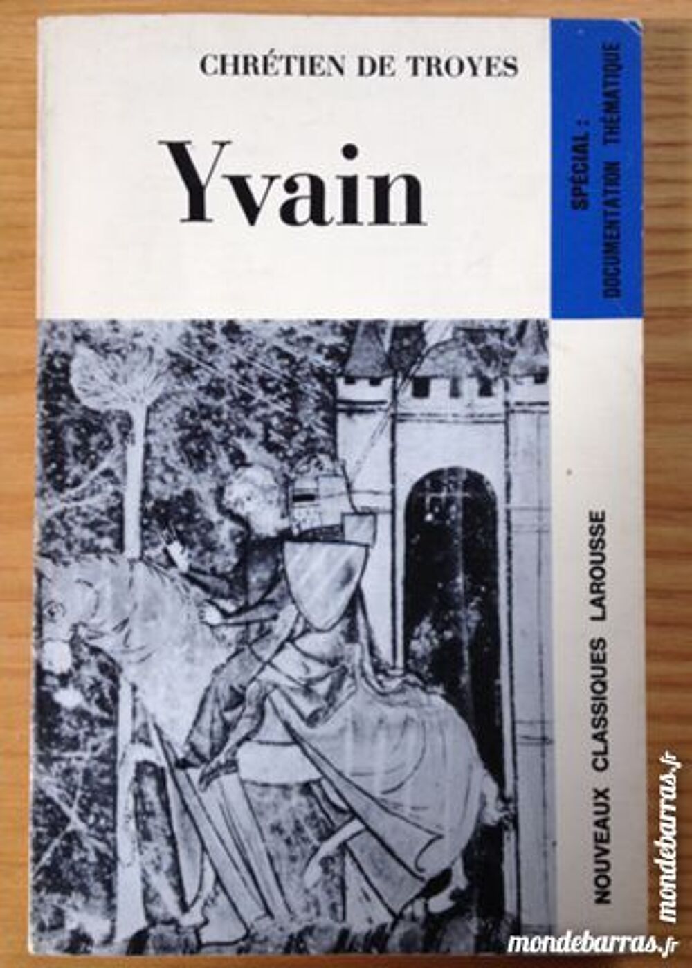 Yvain ou le chevalier au lion Livres et BD