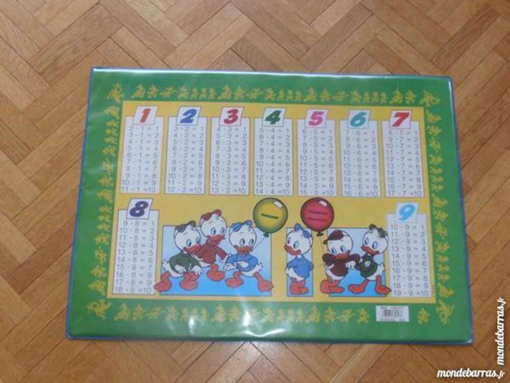 Sous-main Soustraction Jeux / jouets