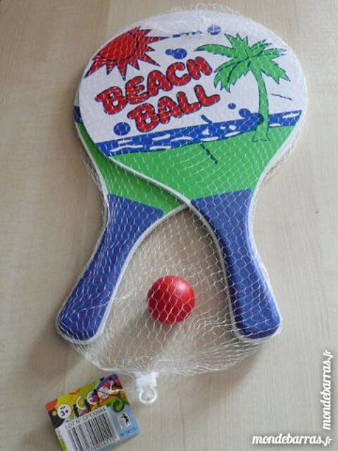 RAQUETTES DE PLAGE BEACH BALL 4 Escalquens (31)