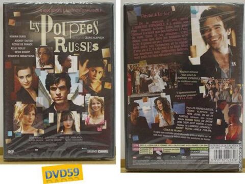 DVD LES POUPEES RUSSES de Klapisch 8 Mons-en-Barul (59)
