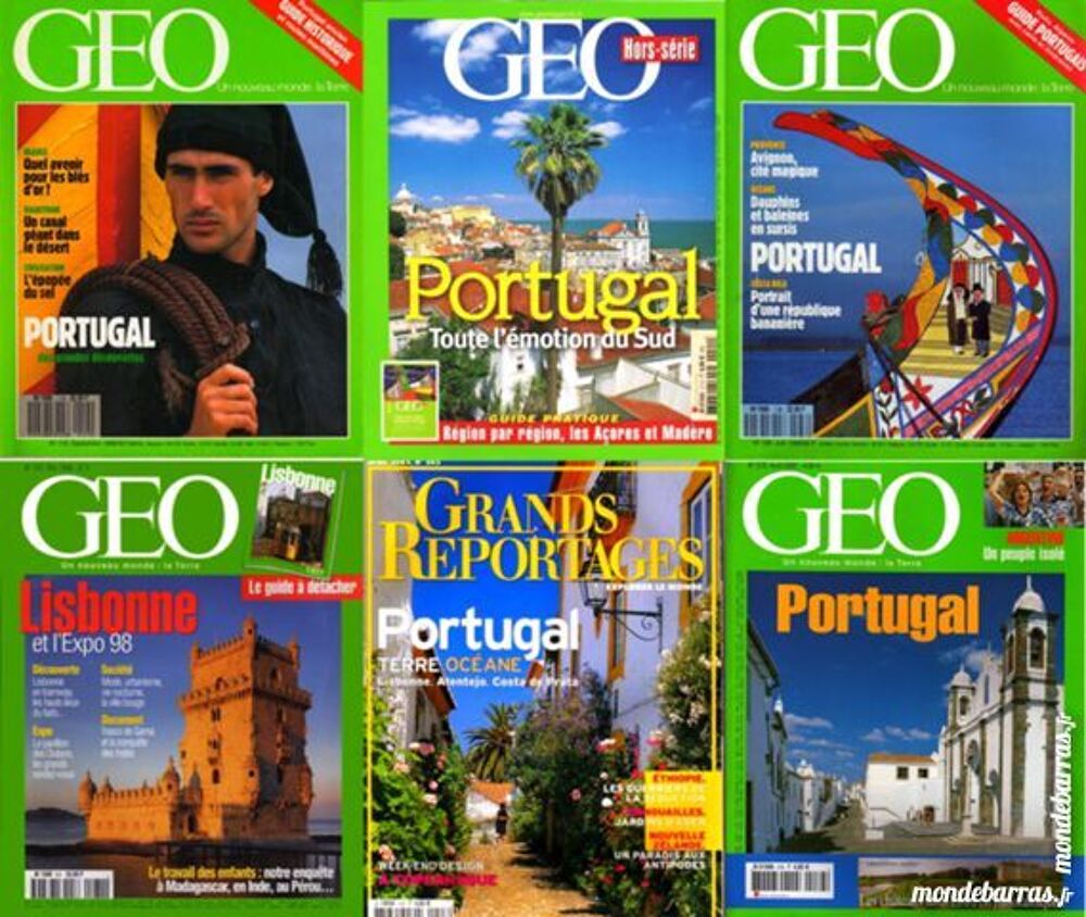 Voici 6 revues sur LE PORTUGAL / les-livres-de-jac Livres et BD