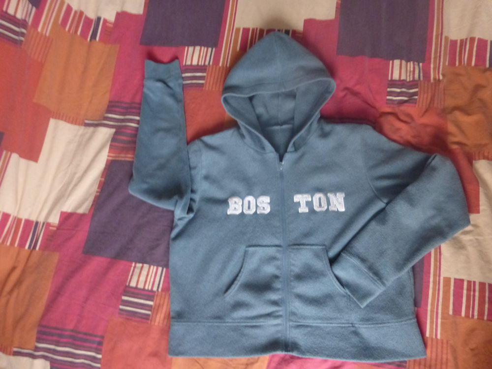 VESTE MOLLETONEE A CAPUCHE -femme - 44 Vêtements