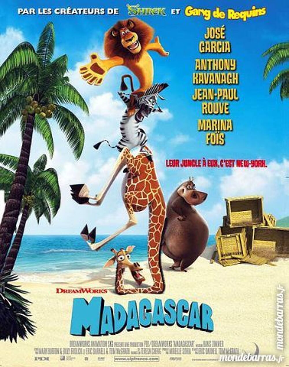 K7 Vhs: Madagascar (137) DVD et blu-ray